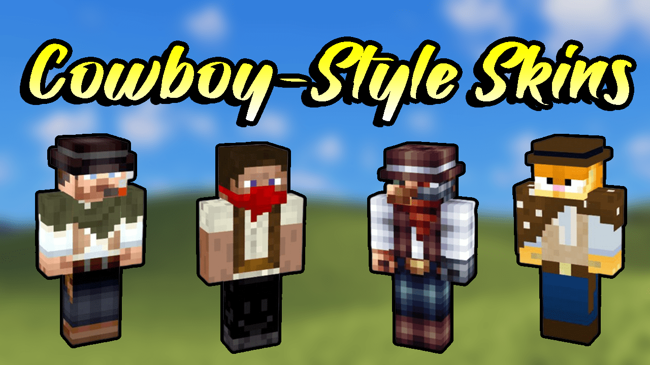 Top 10 Cowboy-Style Skins For Minecraft In 2023