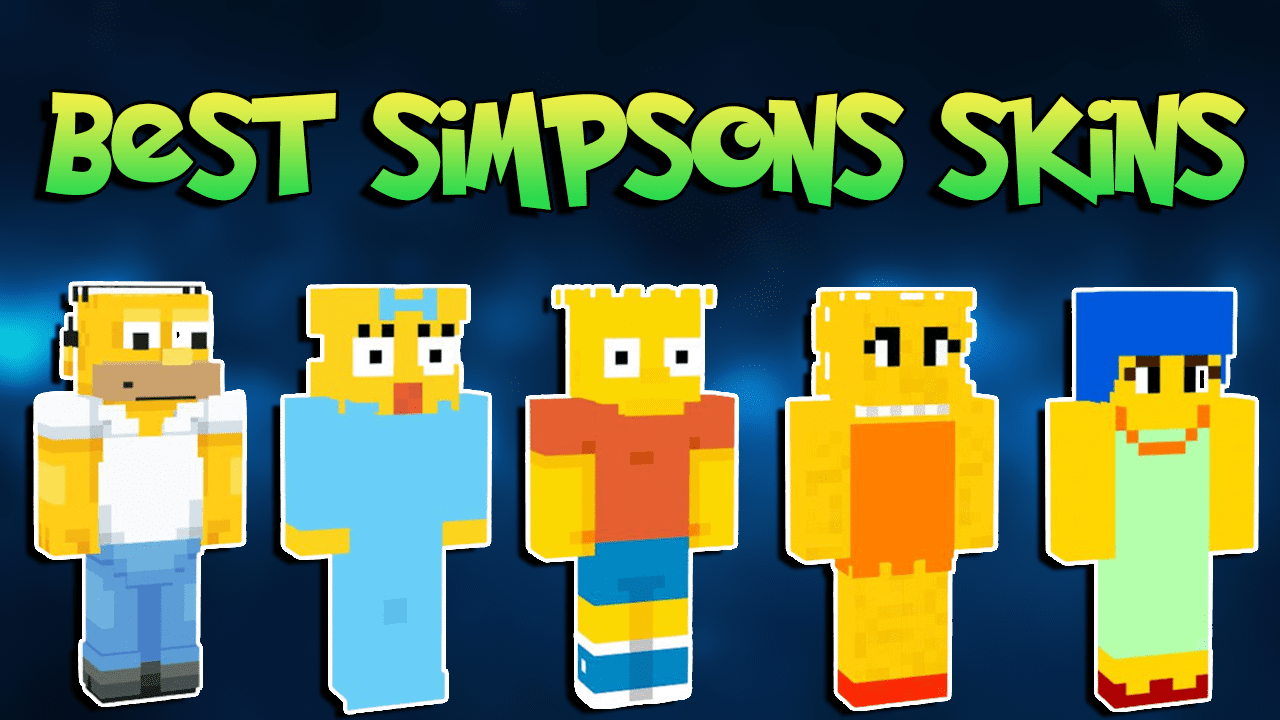 The Cutest Custom-Made Simpsons Minecraft Skins In 2023