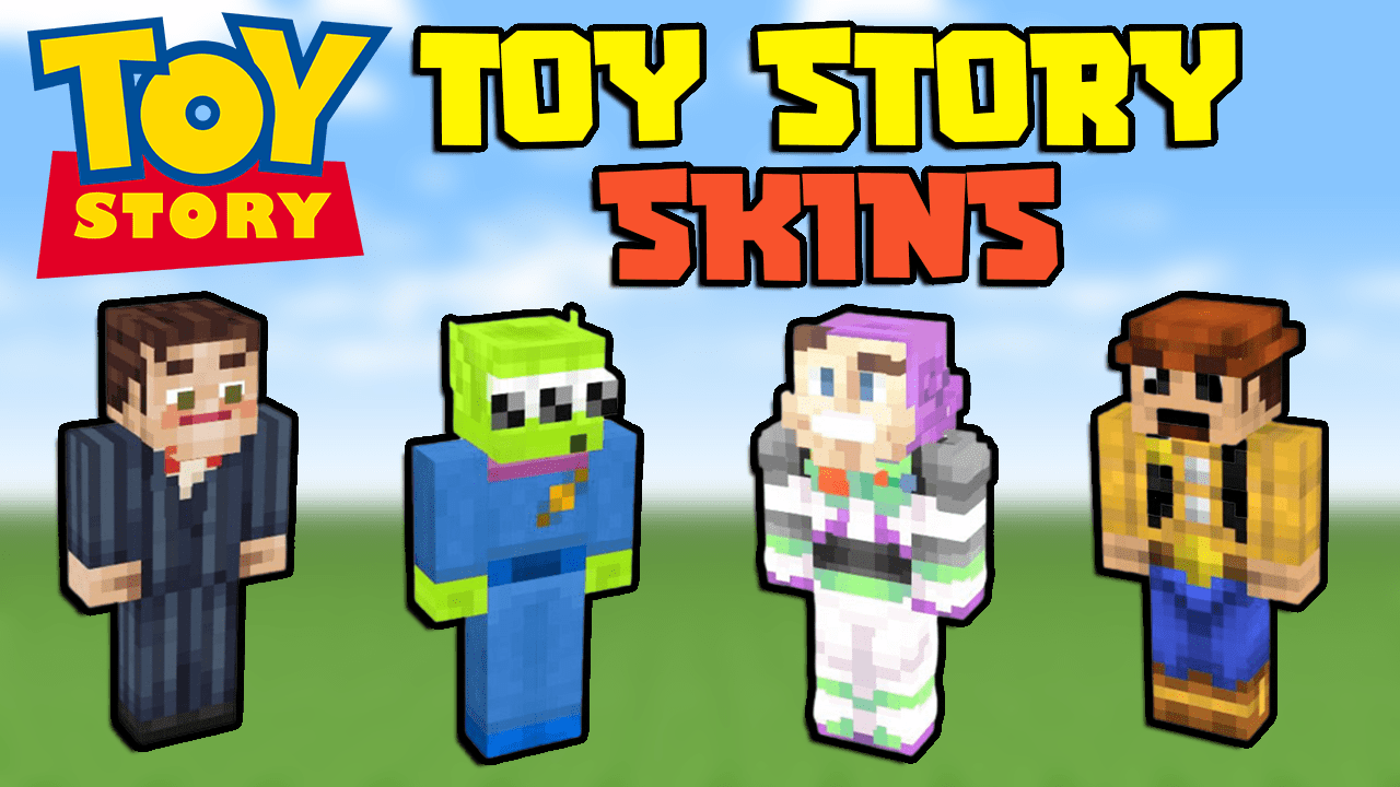 The Cutest Minecraft Toy Story Skins In 2023