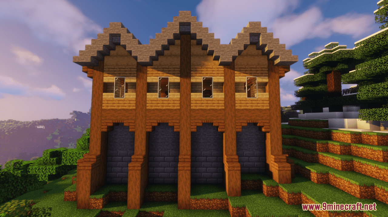 Big Medieval House for Minecraft