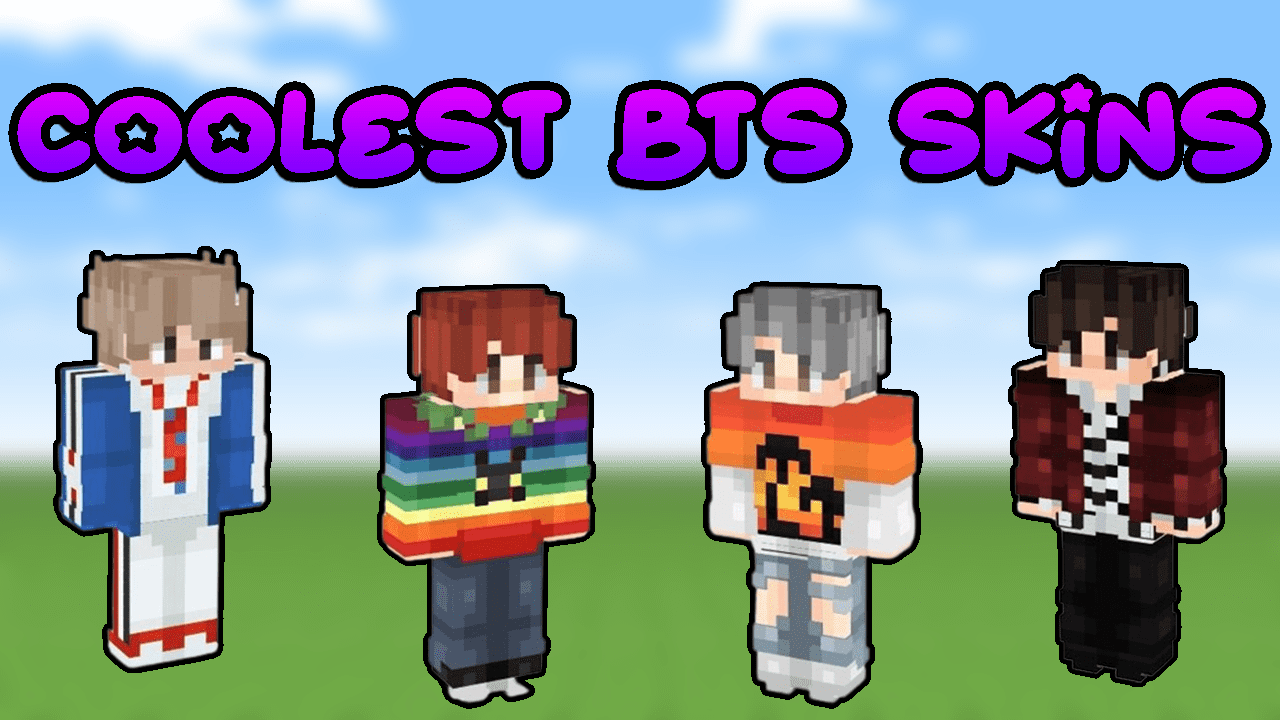The Coolest BTS Skins For Minecraft In 2023