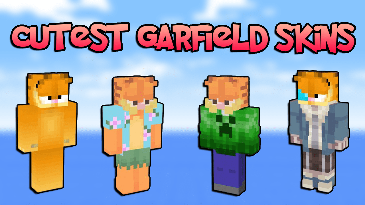 The Cutest Garfield Skins for Minecraft In 2023