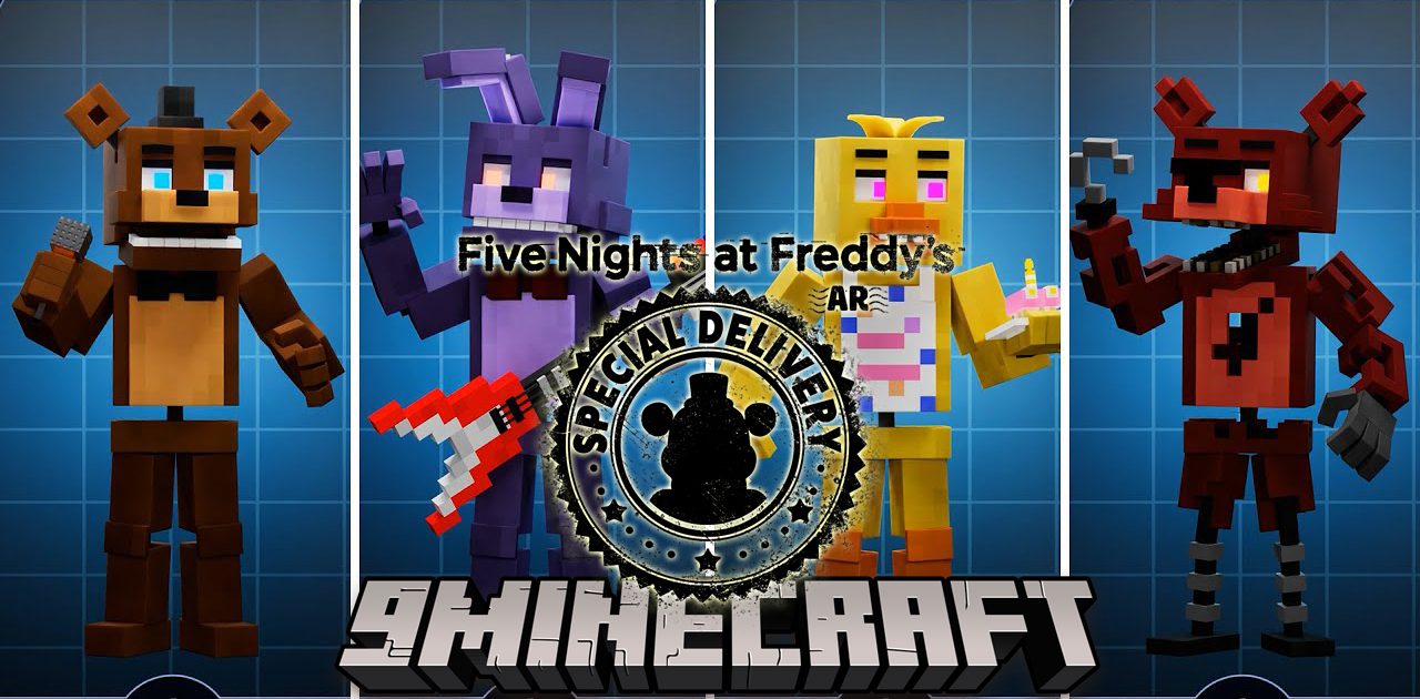 The Five Nights at Freddy's Mod Minecraft Mod