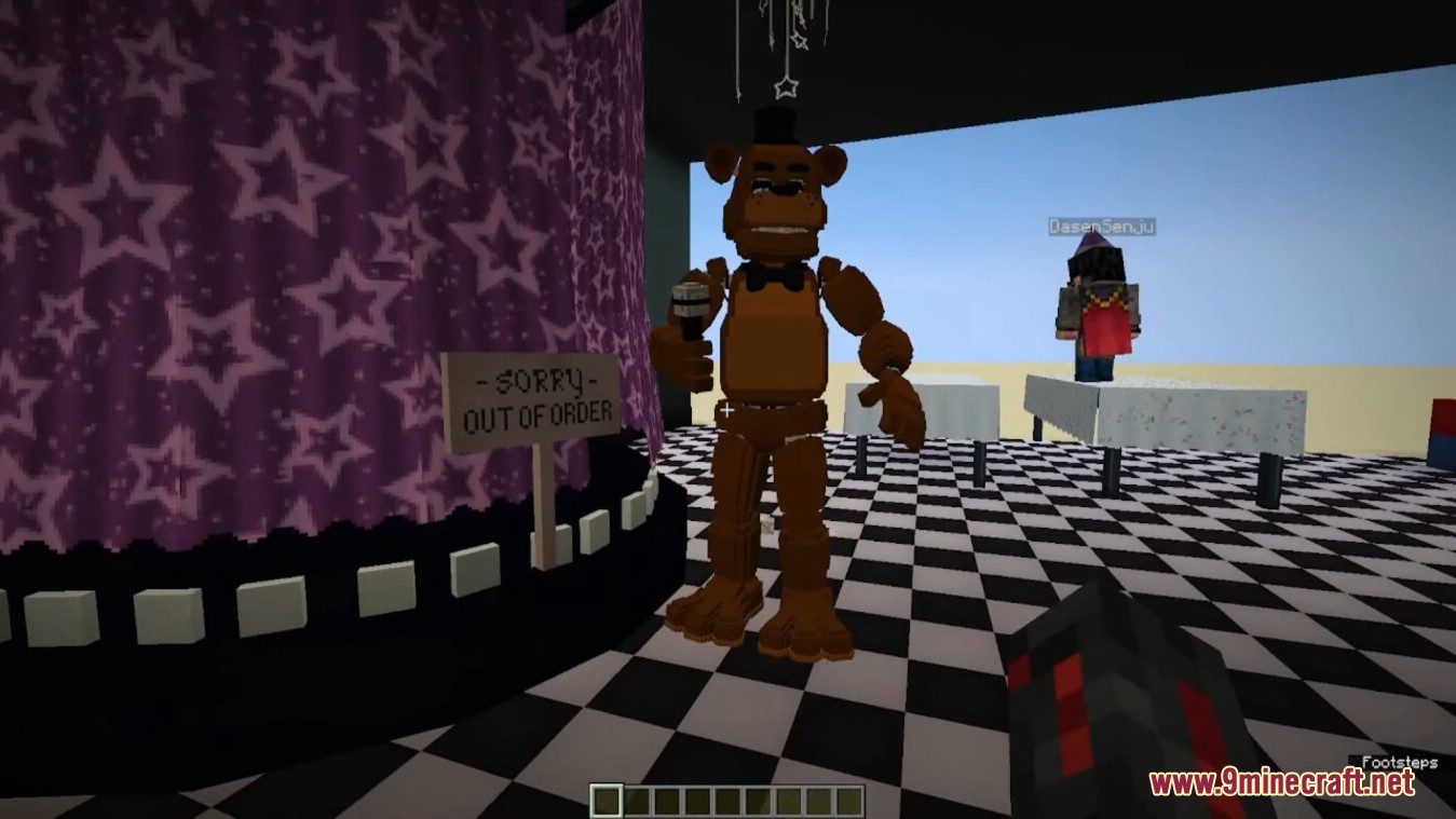 FNaF Universe and Fazbear Fanverse Mod (1.19.2, 1.18.2) - Horror Monsters 