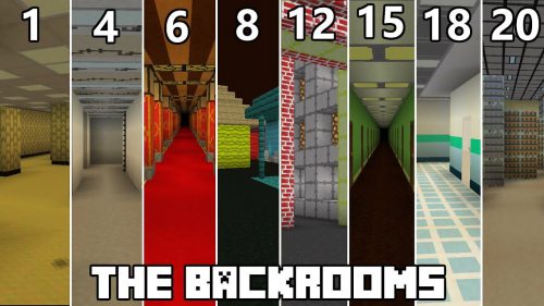 1.18.2] The Backrooms Minecraft Map (Infinite generated) Minecraft Map