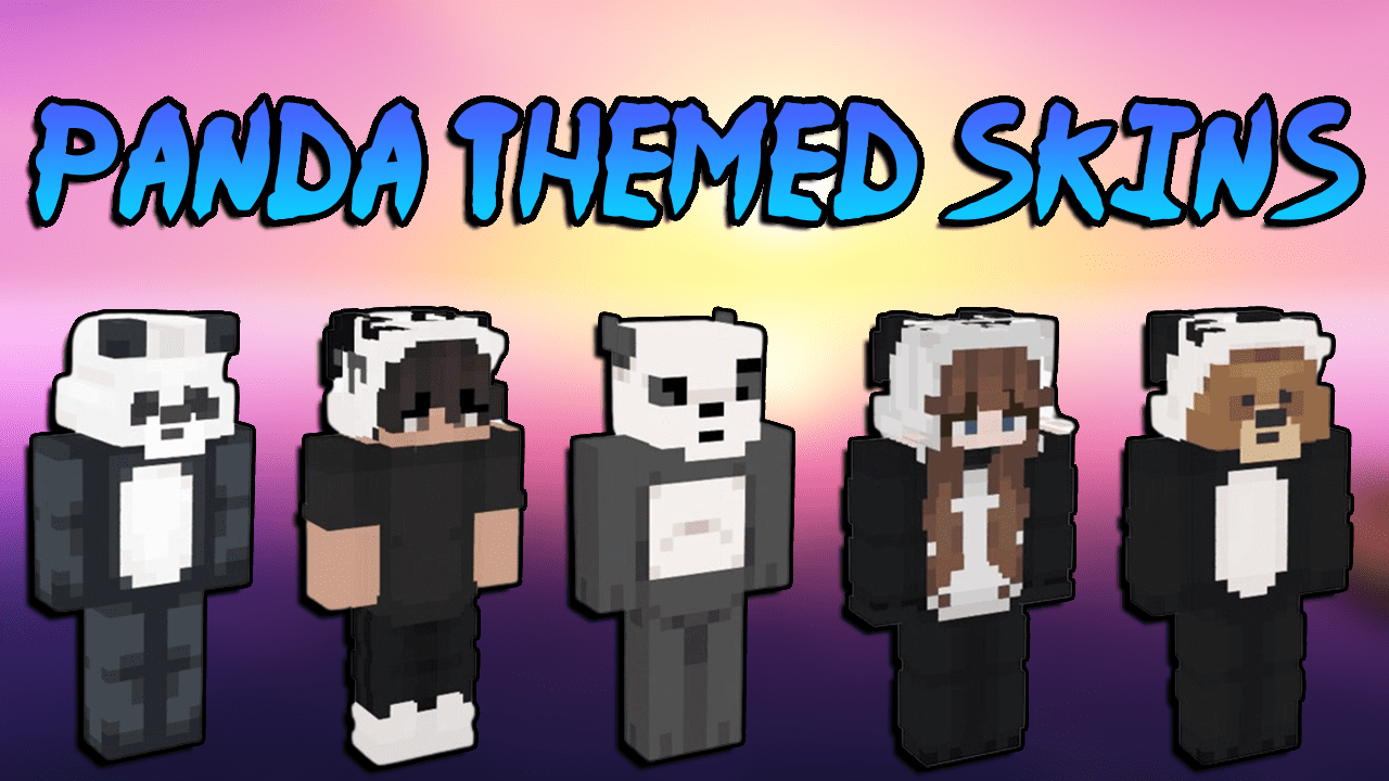 The Best Panda-Themed Minecraft Skins In 2023