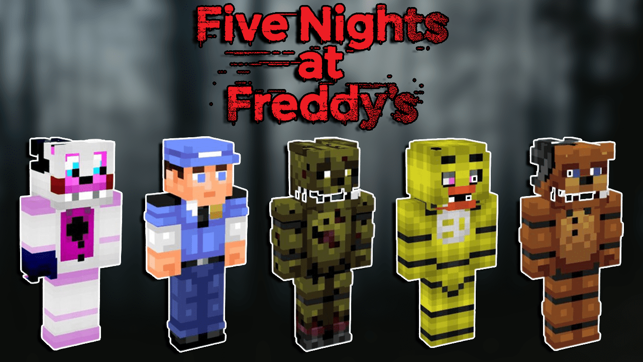 The Best Five Nights at Freddy’s Minecraft Skins In 2023