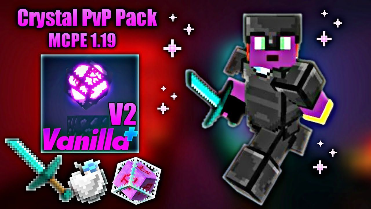 Vanilla Plus V2 Texture Pack (1.19) - Crystal PvP Pack MCPE