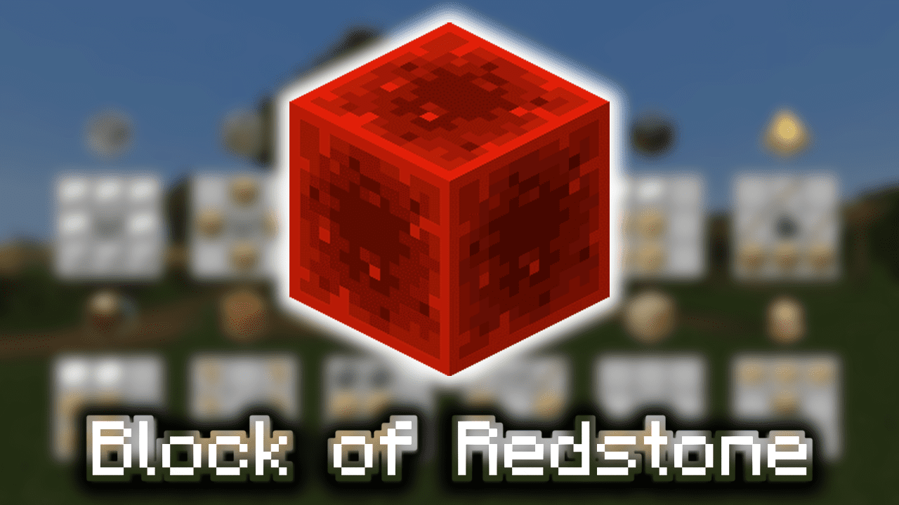 Block of Redstone – Minecraft Wiki