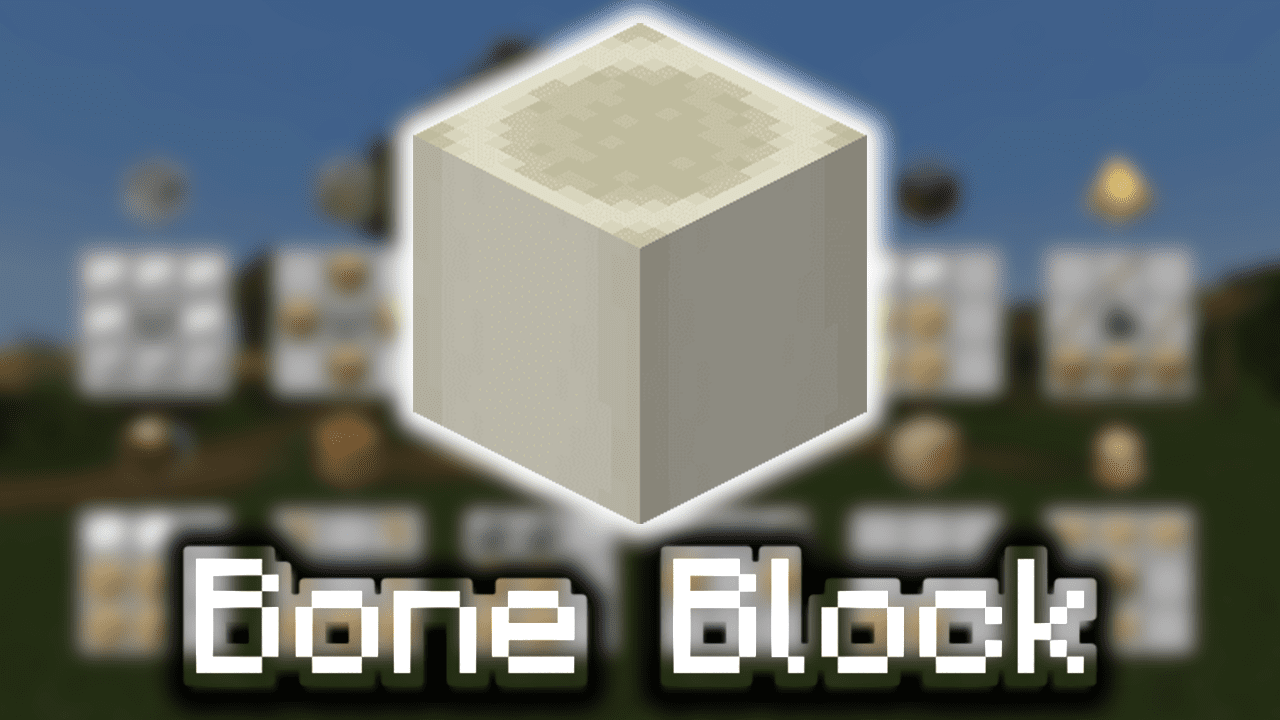 Bone Blocks - Minecraft Mod