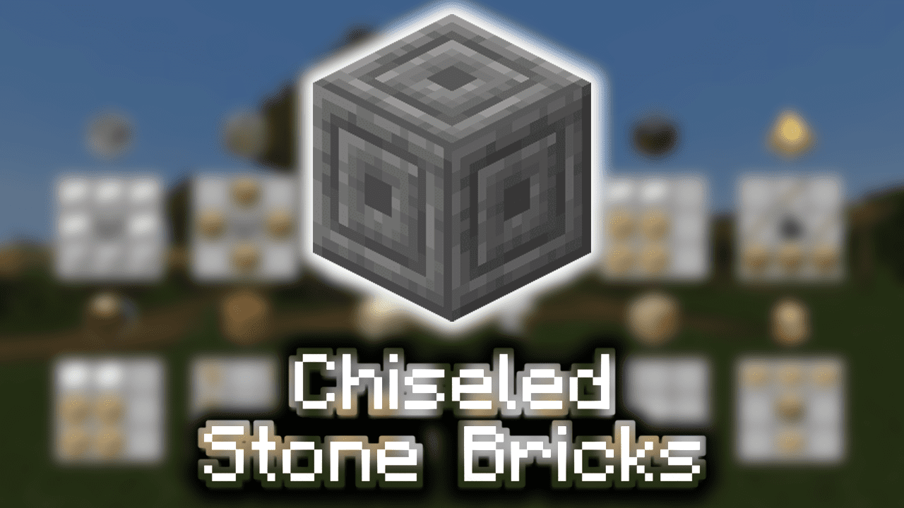 Can chiseled stone brick be used to craft stone tool items like