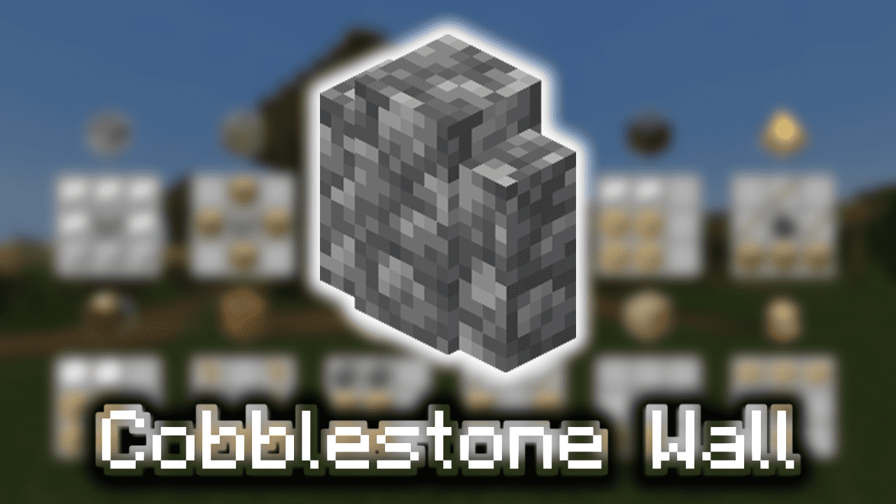 Cobblestone Wall Wiki Guide