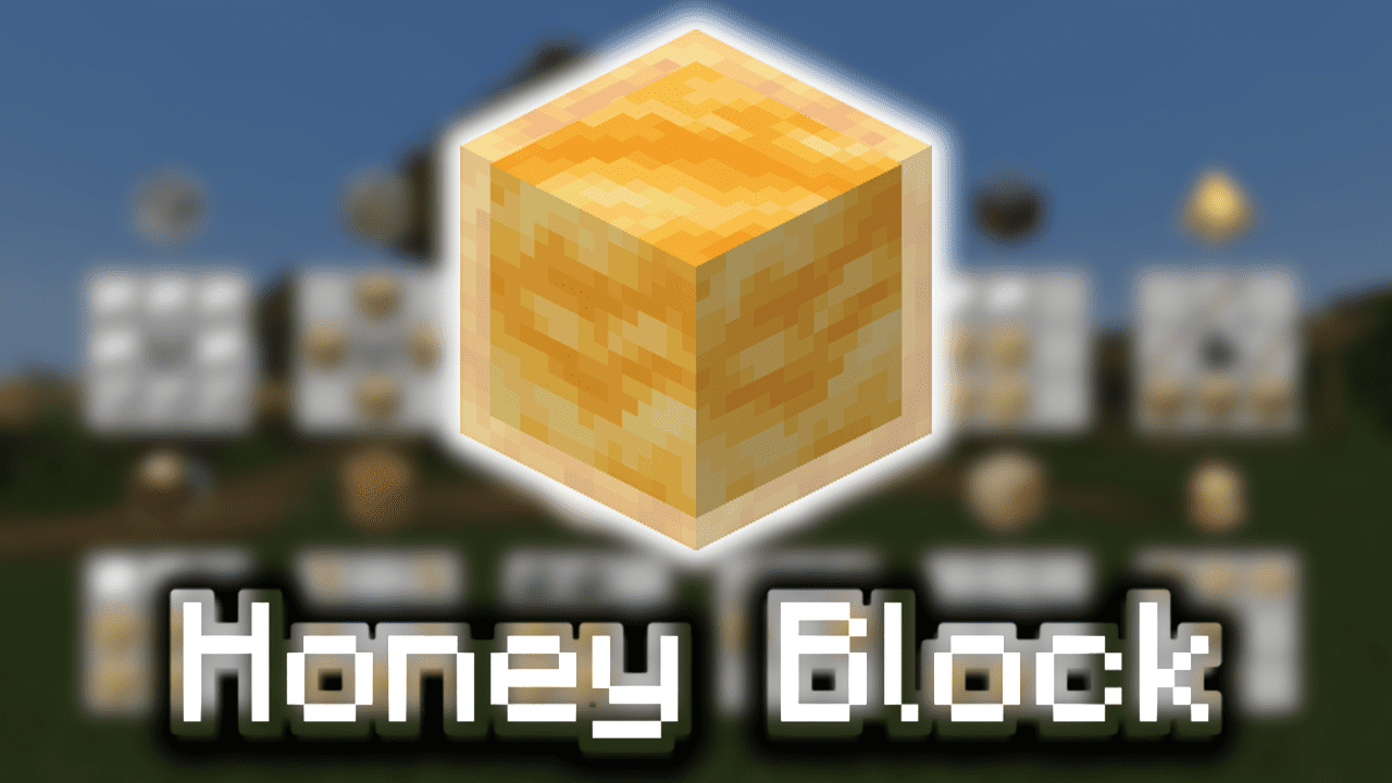 Honey Block - Minecraft Block Guide 