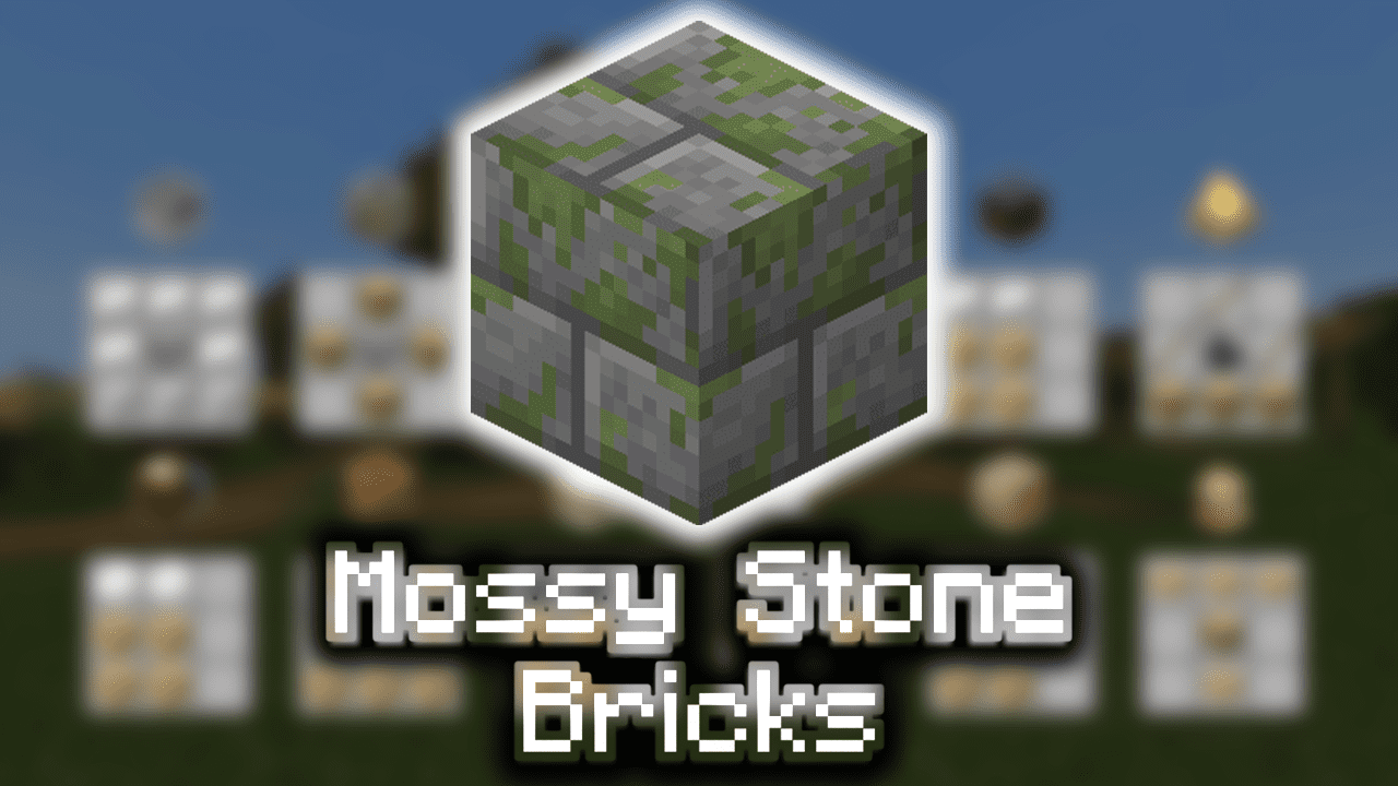 Chiseled Mossy Stone Bricks