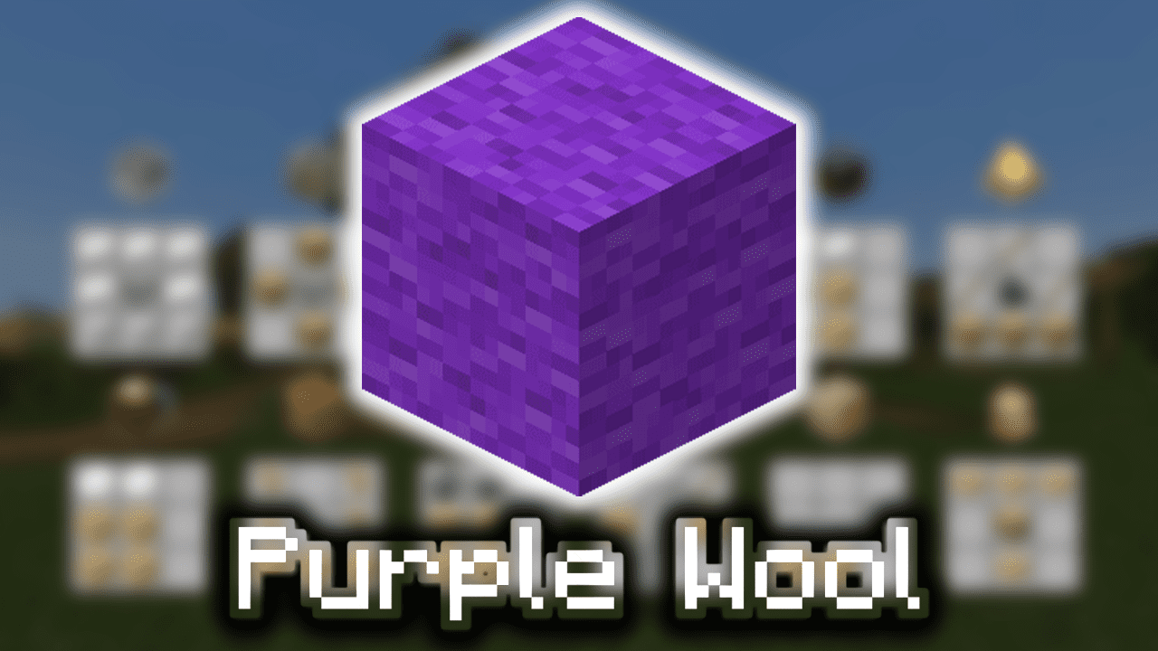 Minecraft Wool Block