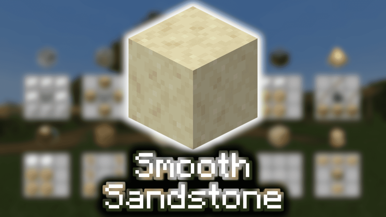 Sandstone Minecraft Recipe