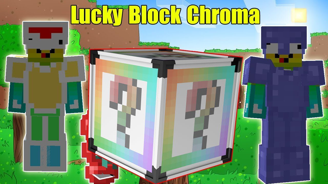 Minecraft Lucky Blocks Mod 1.12.2 Tutorial and Showcase! 