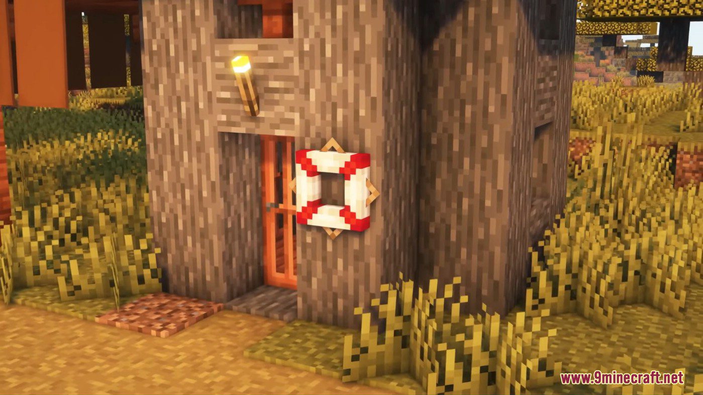 Dusty Decorations Mod (1.19.3, 1.19.2) - Decoration for Ports and