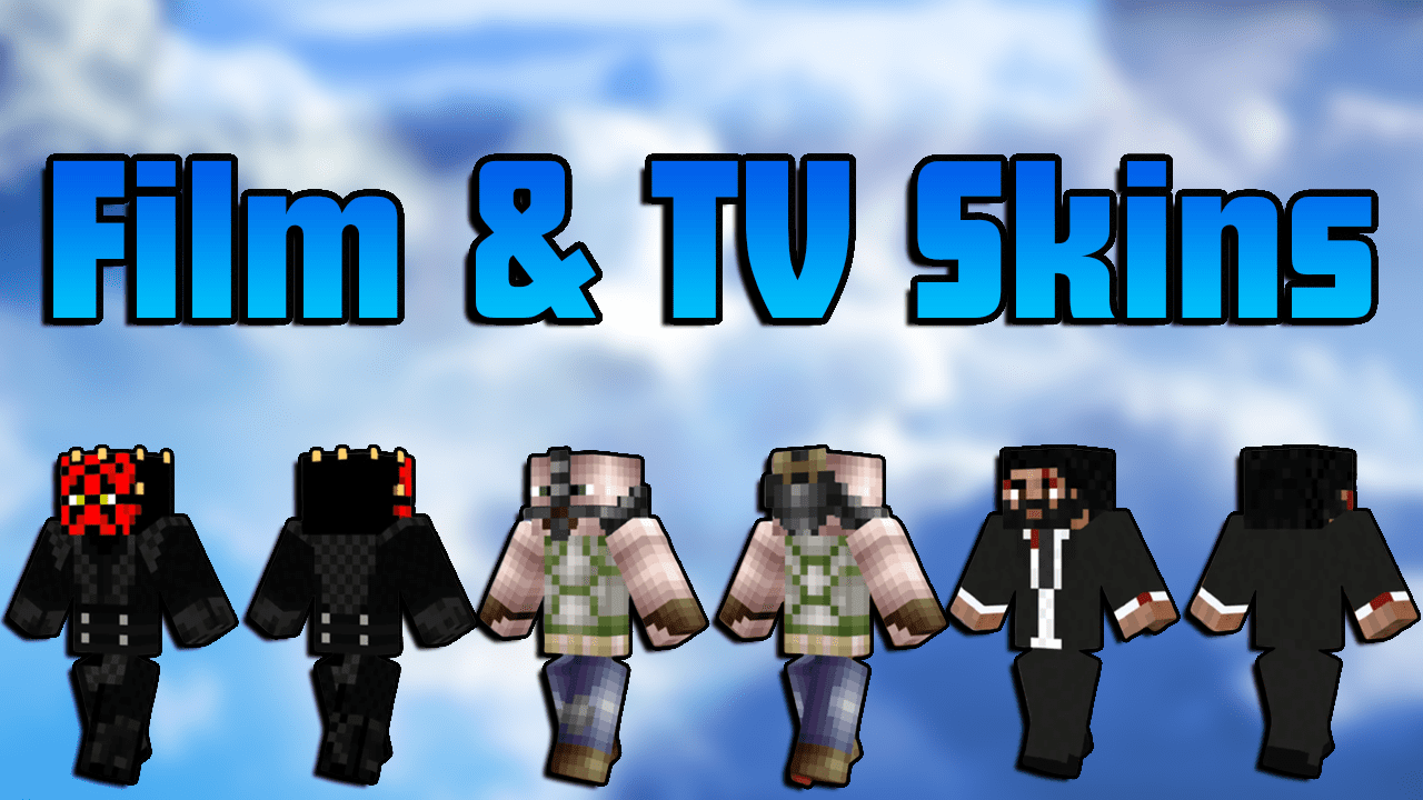 The Coolest Minecraft skins for Film and TV characters In 2023