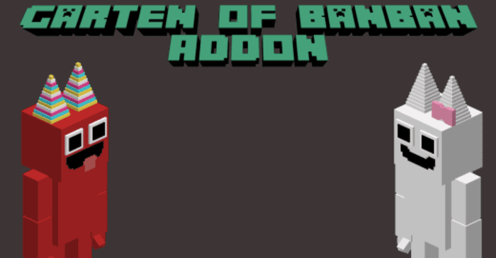 Garten of Banban Addon (1.19) - MCPE/Bedrock Mod 