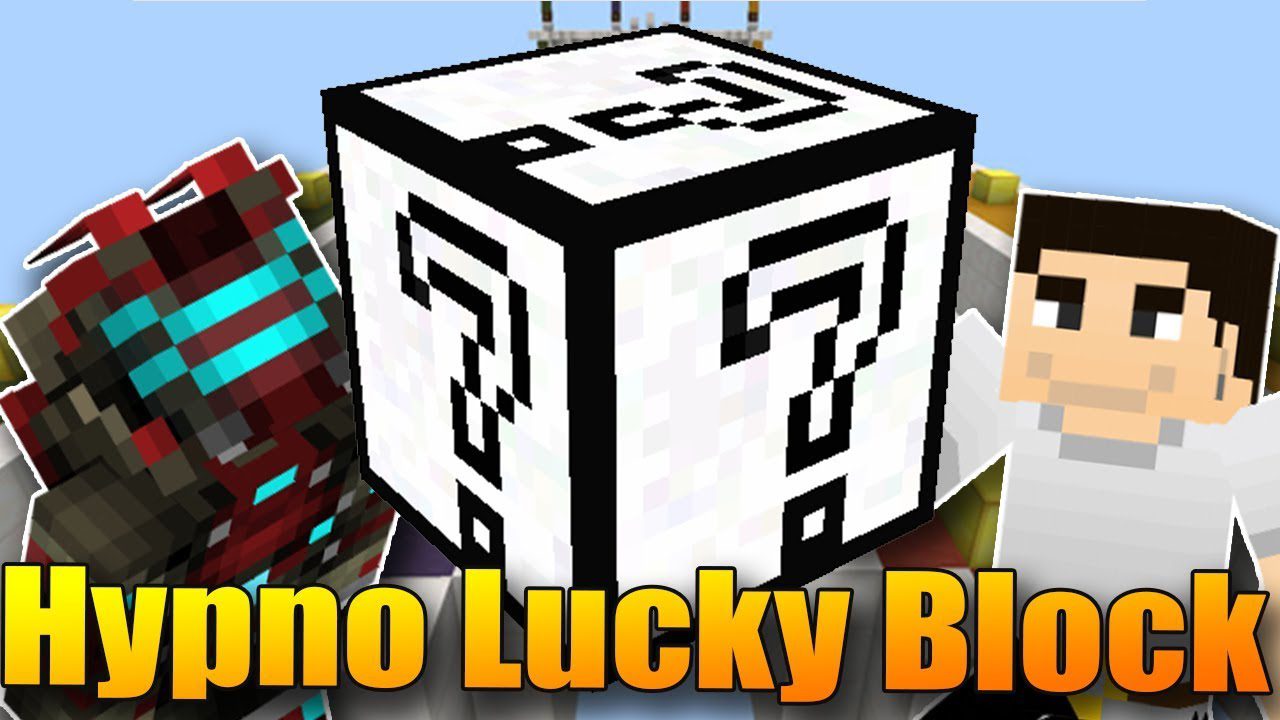 Hypnosis Lucky Block Mod (1.8.9) - Angel Wings, Hot Tub, 