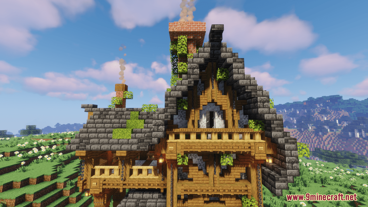 Big Medieval House para Minecraft