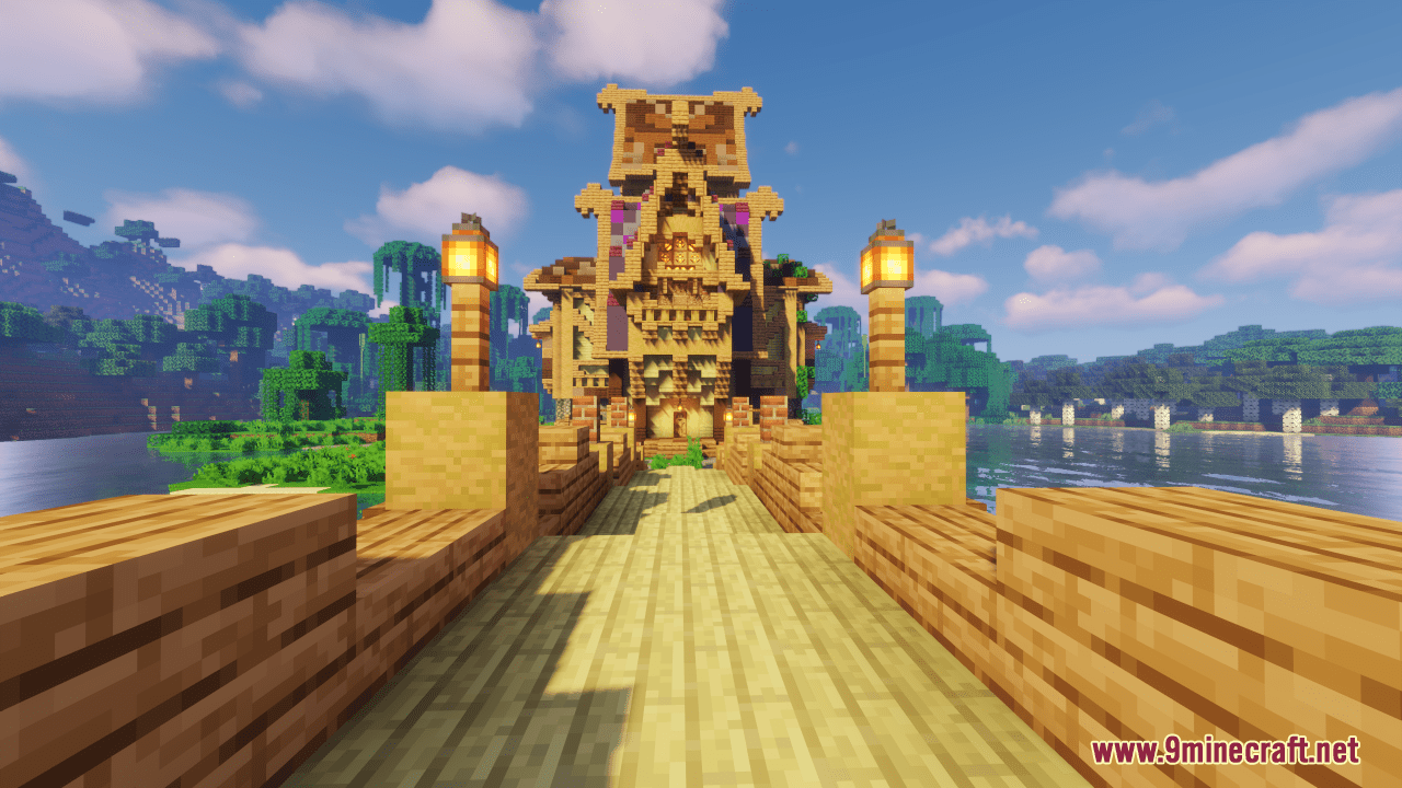 Casa Medieval Fantastico Minecraft Map