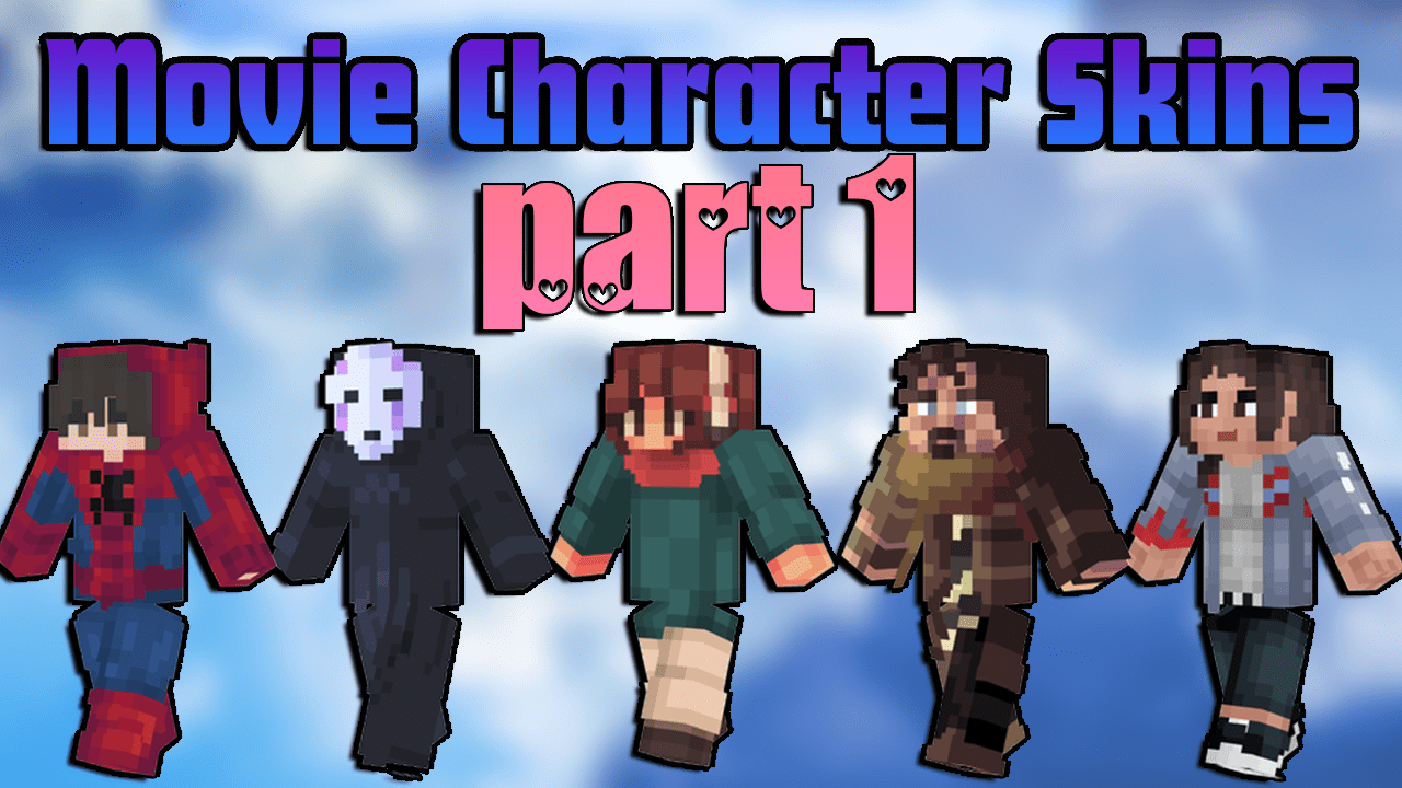 The Hottest Movie Character Skins In Minecraft In 2023 [Part 1]