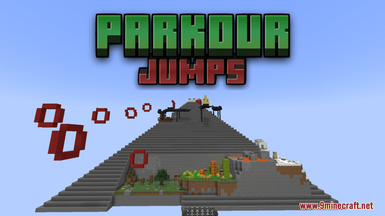 Doodle Jump Plus Map (1.20.2, 1.19.4) - Recreated Parkour Game