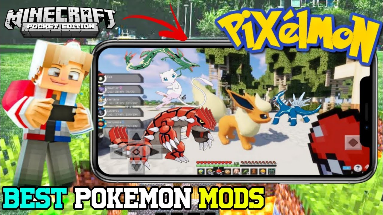 How To Download & Install The Pokemon Mod Minecraft 1.20 PE 