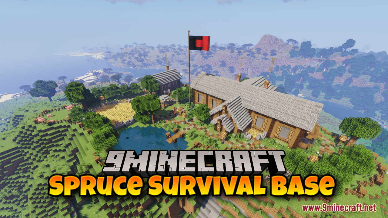 Advanced survival base  Minecraft house tutorials, Minecraft