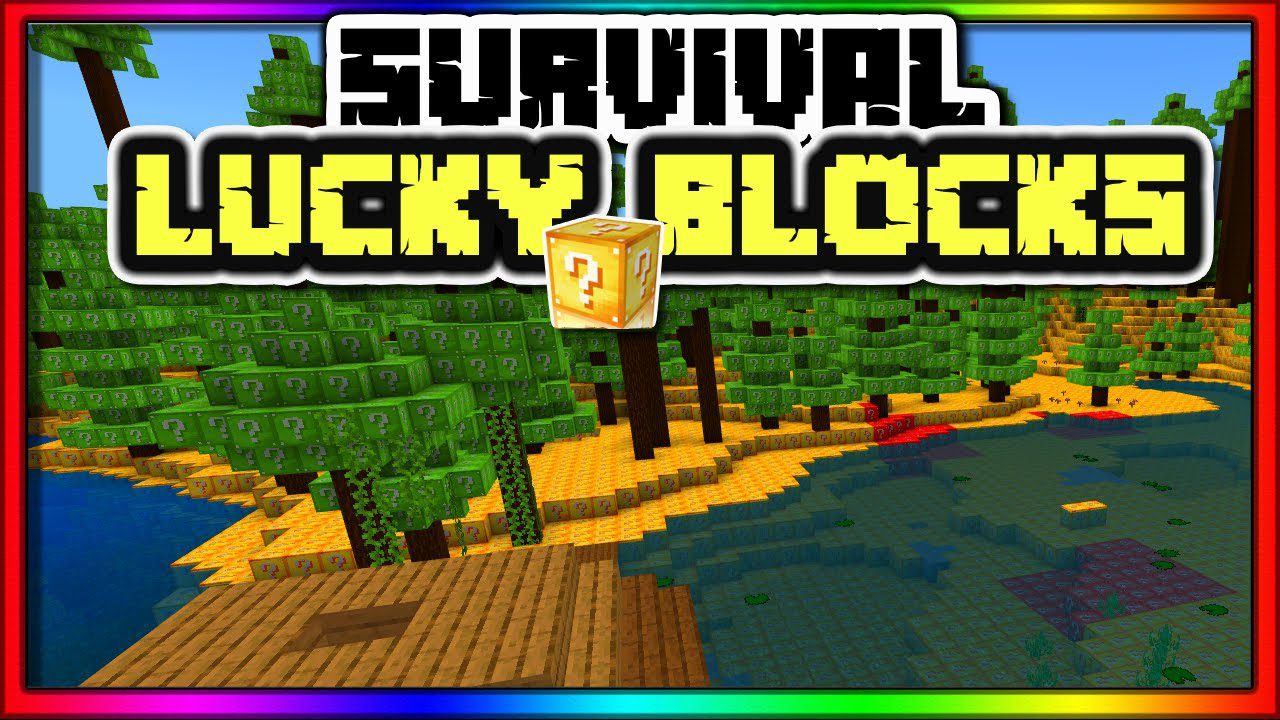 One lucky block survival mod APK for Android Download