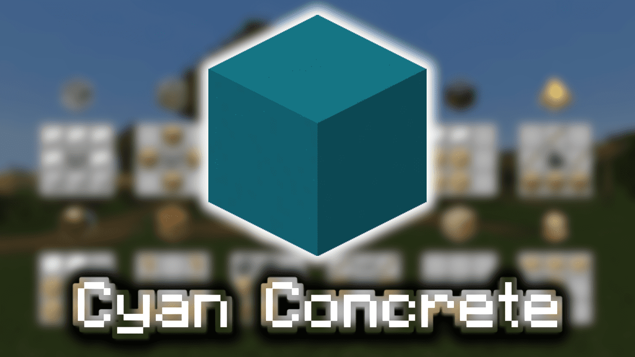 Cyan Concrete Wiki Guide