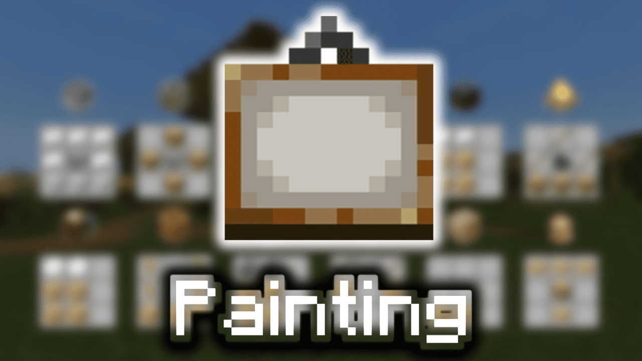 How To Make A Painting In Minecraft