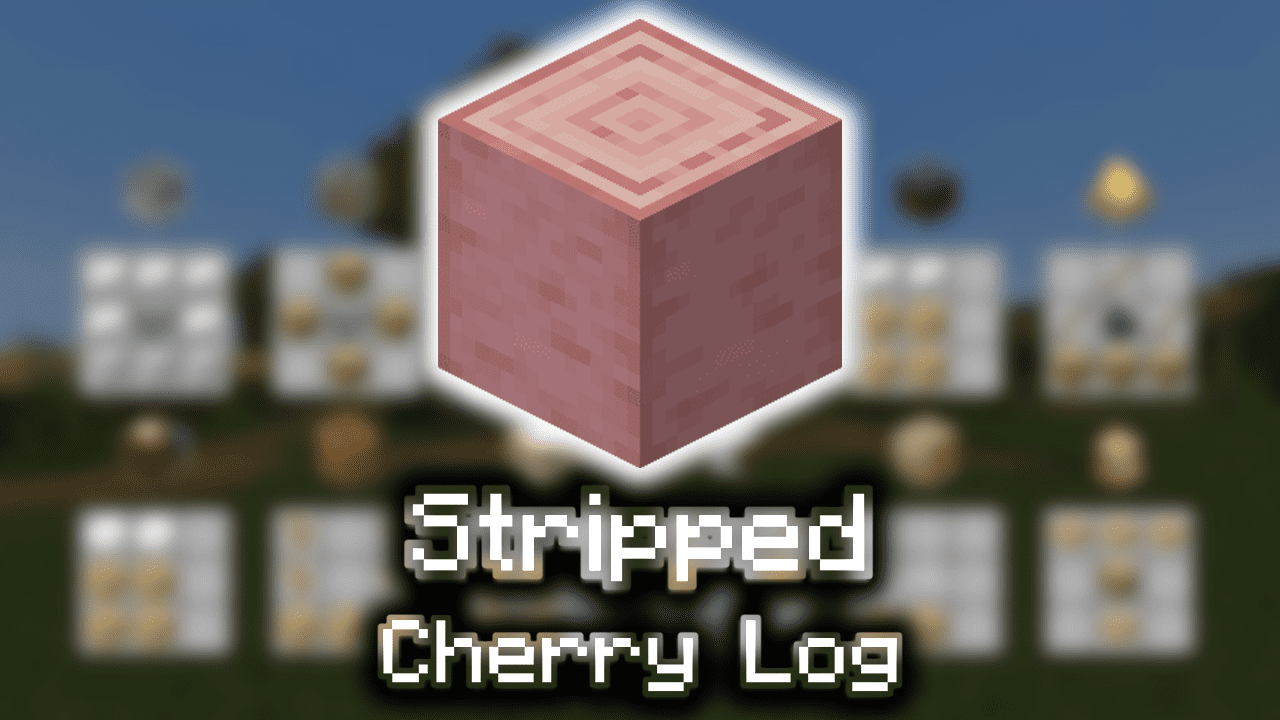Stripped Cherry Log Wiki Guide