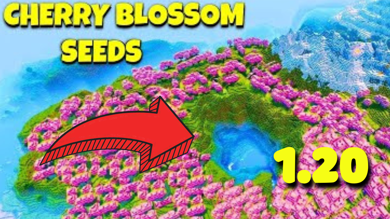 Beautiful Cherry Blossom Seeds For Minecraft (1.20.4, 1.19.4) Bedrock
