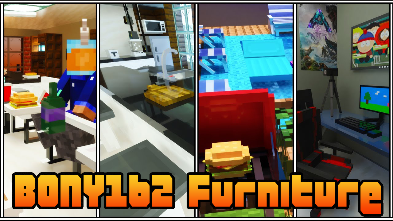 How to Download Minecraft BONY162 Furniture Mod