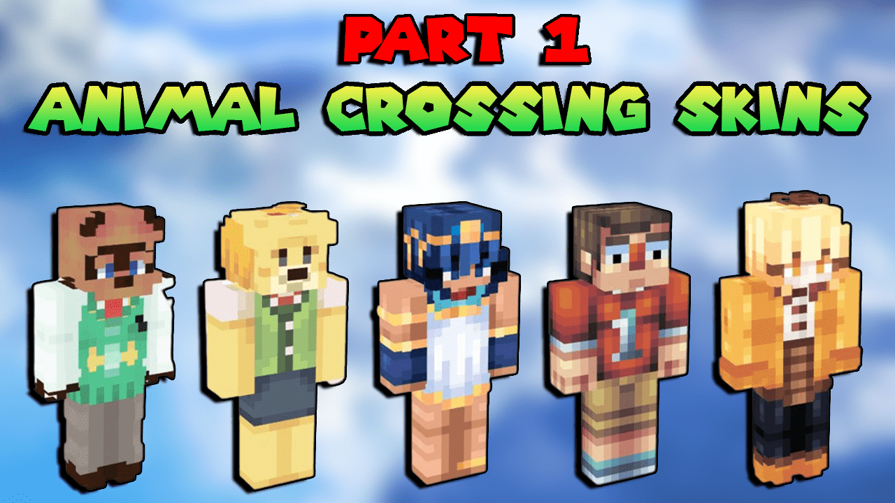 The Cutest Animal Crossing Minecraft Skins In 2023 [Part 1]