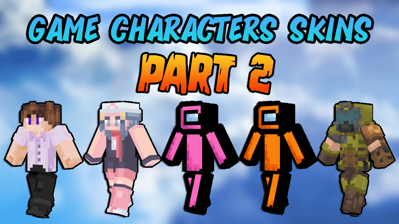 The Coolest Game Character Skins You Should Use In Minecraft In 2023 [Part 2]
