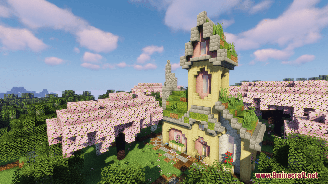 floresta rosa in 2023  Minecraft houses, Easy minecraft houses