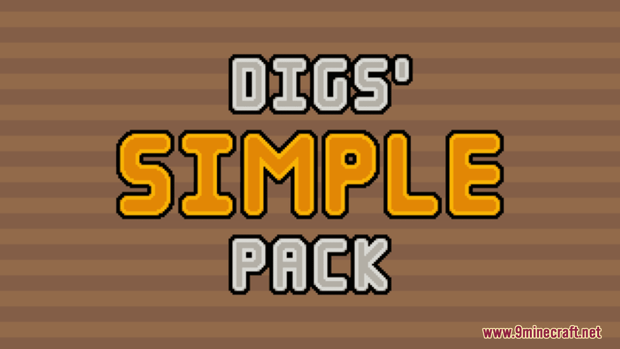 Digs' Simple Pack 1.20.4 Minecraft Texture Pack