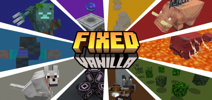 Fixed Vanilla Texture Pack (1.20, 1.19) - MCPE/Bedrock 