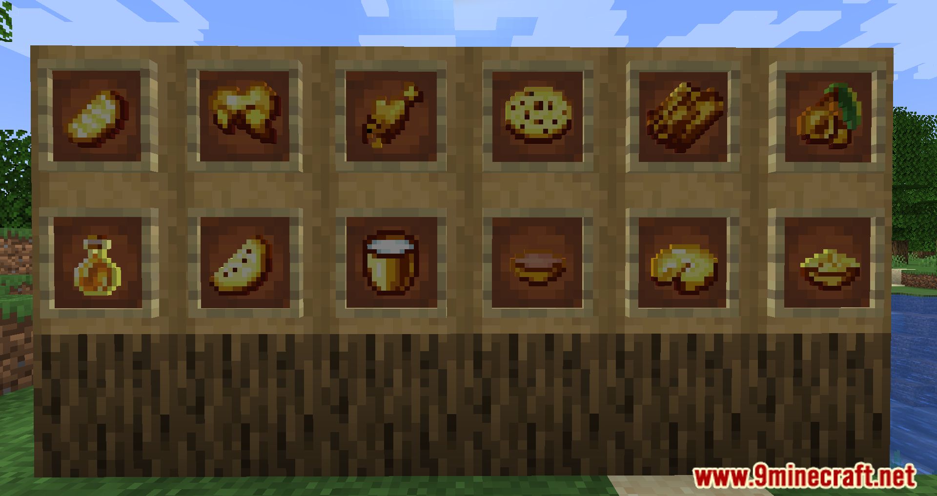 Golden Food Minecraft Texture Pack