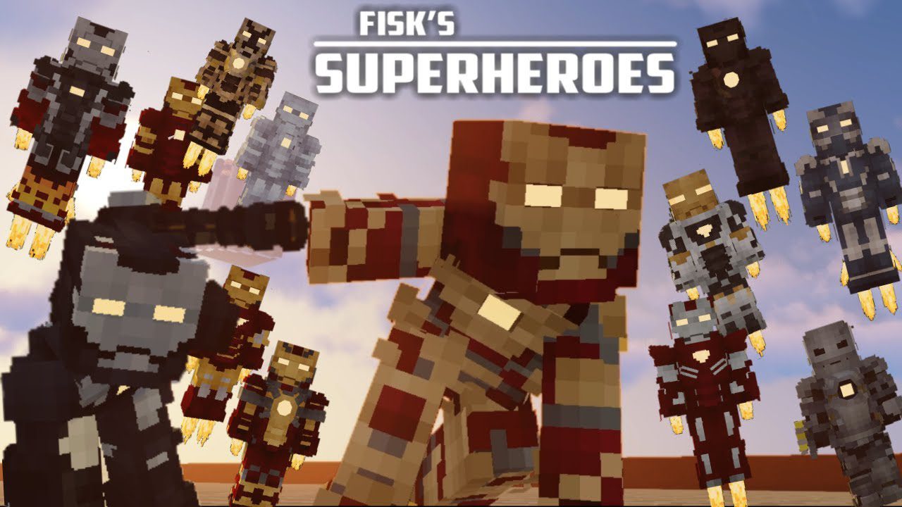 1.7.10] Fisk's Superheroes (Forge) Minecraft Mod