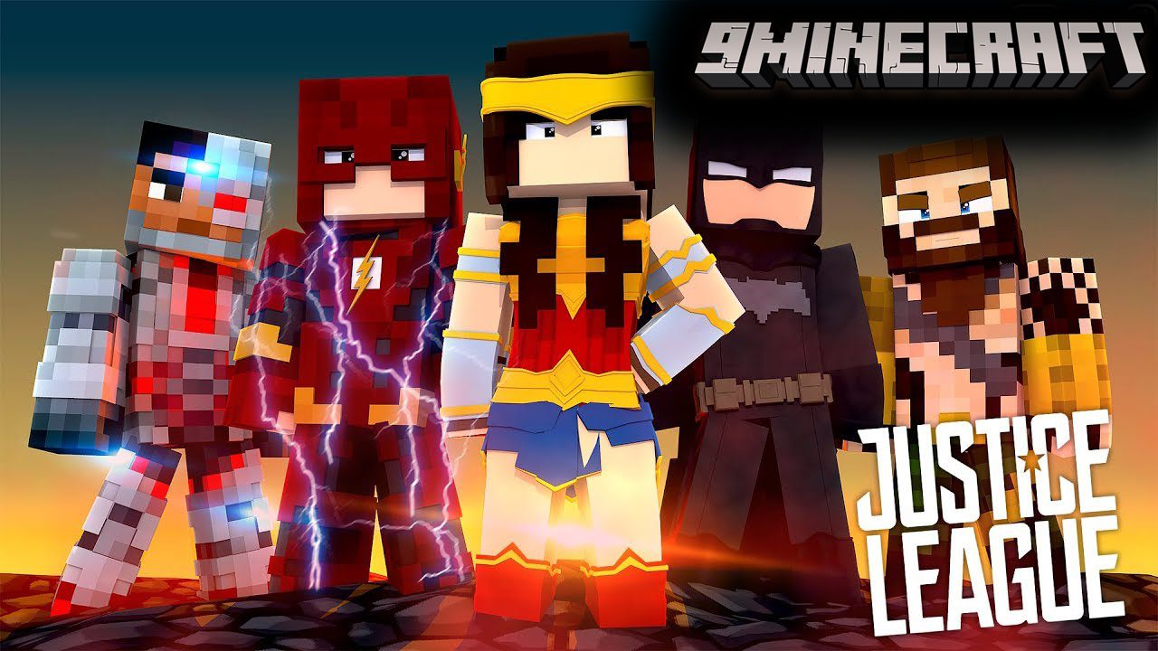 Justice Craft: Minecraft Superhero Server Of The DC Universe