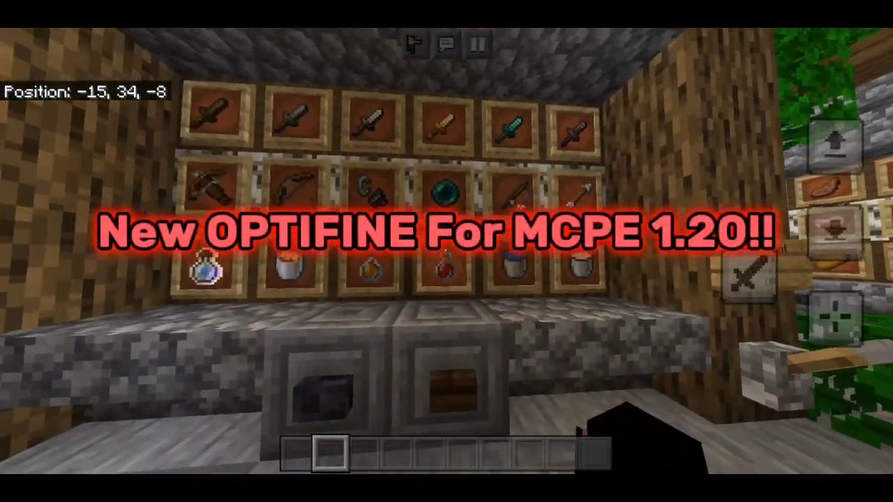 Minecraft PE 1.0 APK Modificado com Textura Optifine - AntiLag