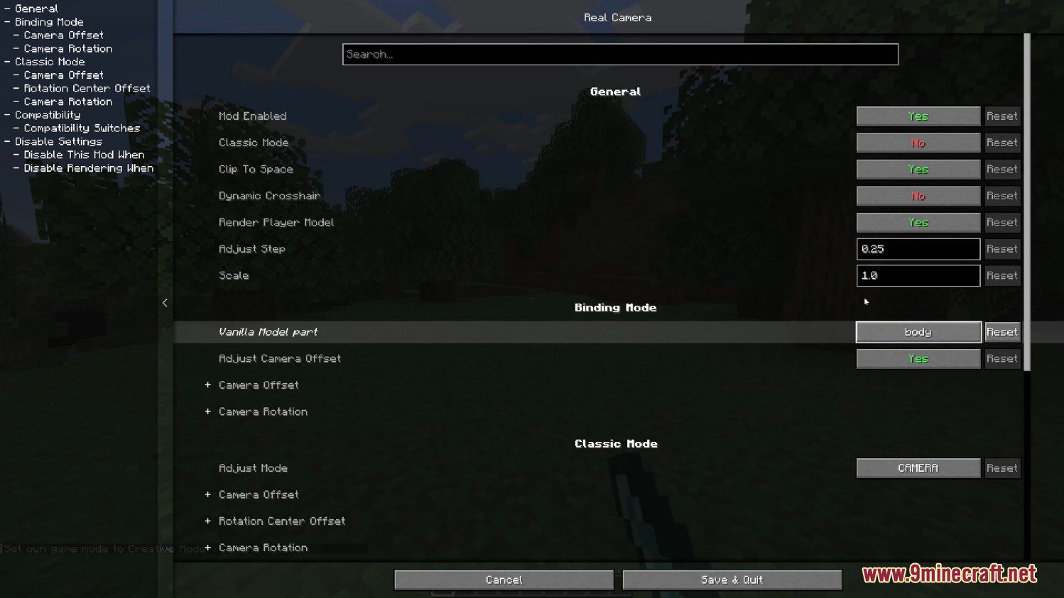 Player Camera v 1.0 Mod Download