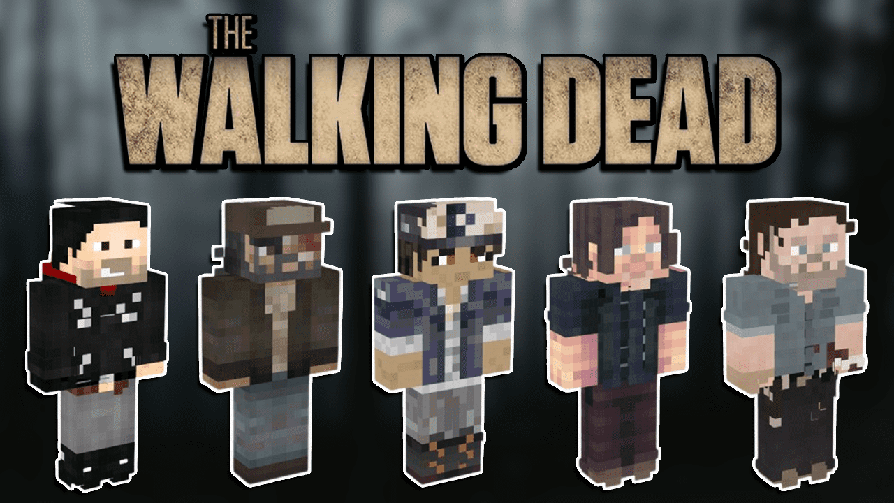 The Coolest Minecraft Skins from The Walking Dead In 2023