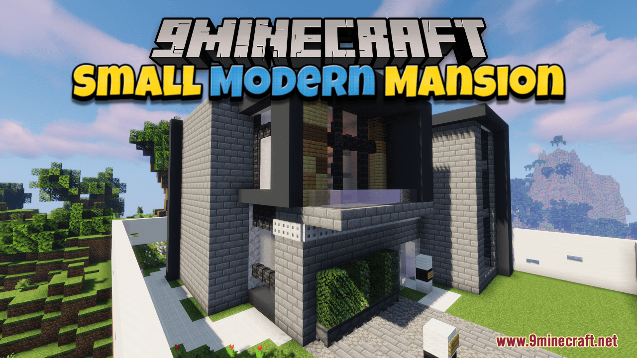 Compact and Pretty Modern House Minecraft Map