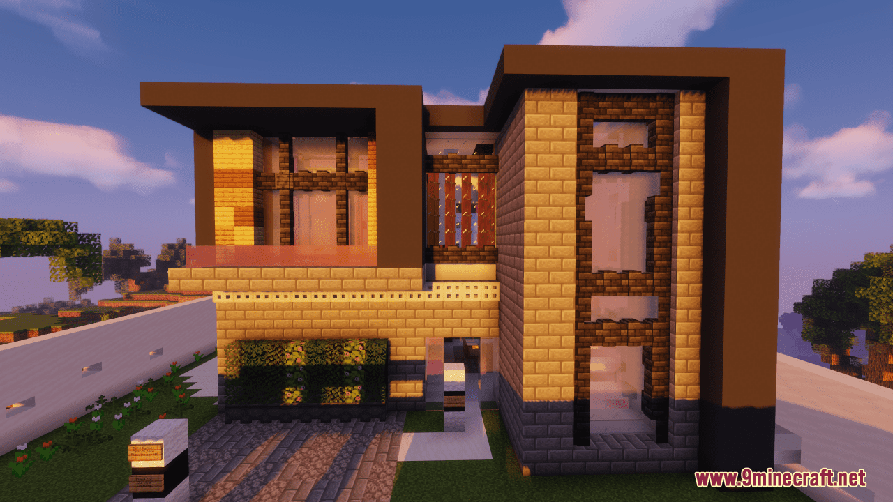 Small Modern House/ Pequeña Casa Moderna Minecraft Map